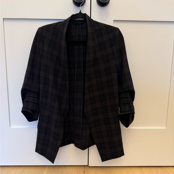 Aritzia Babaton Power Check Blazer - Picture 2 of 7